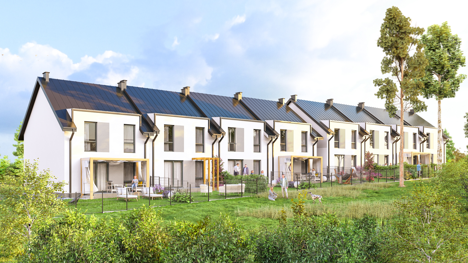 Wizualizacja osiedla